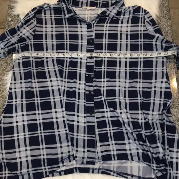 plaid button down shirt - Picture 2 of 3